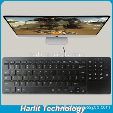 Laptop Computer Wired USB Keyboard With Toucpad Mouse And Number Keys Standard Wired USB Keyboard With Toucpad And Number Keys